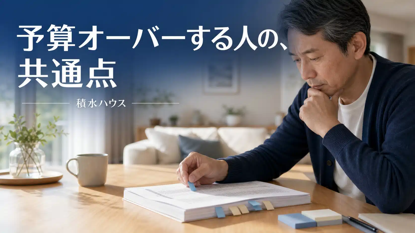 積水ハウスで予算オーバーする原因と対策を解説するアイキャッチ