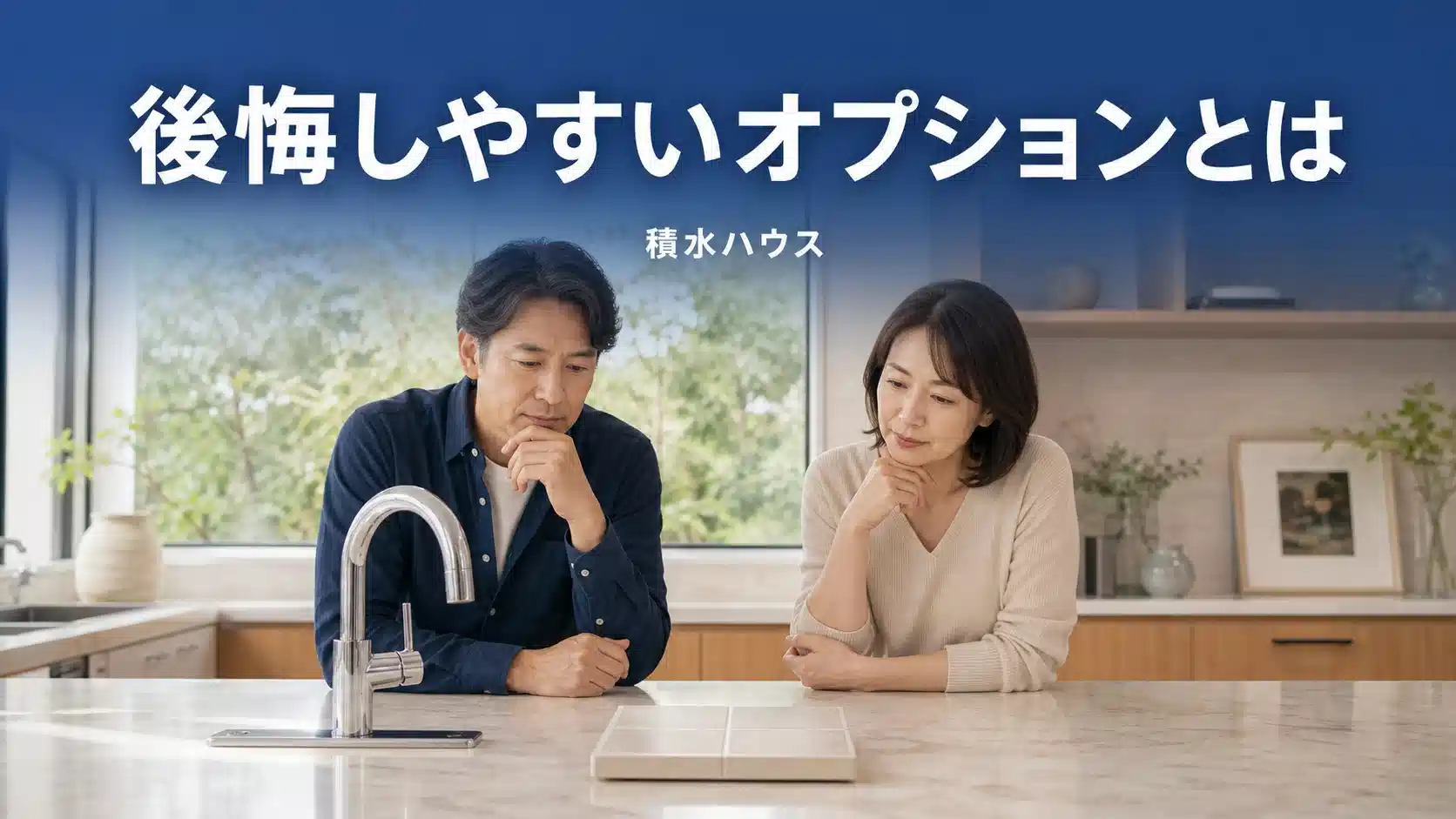 積水ハウスで後悔しやすいオプションの傾向と選び方を解説するアイキャッチ