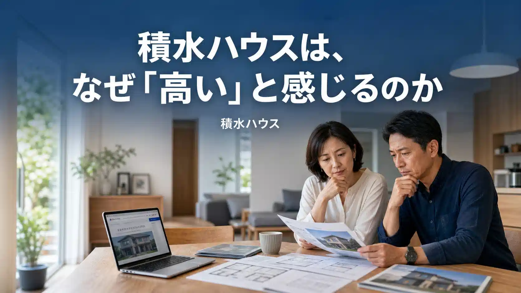 積水ハウスが高いと感じる理由を3つの視点で解説するアイキャッチ